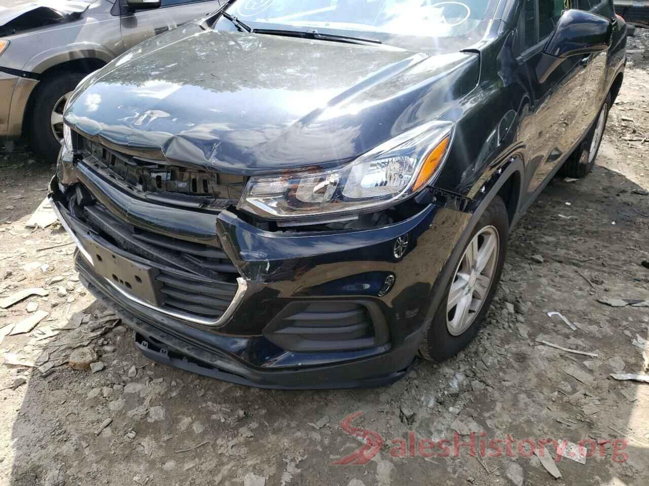 3GNCJNSBXKL384341 2019 CHEVROLET TRAX