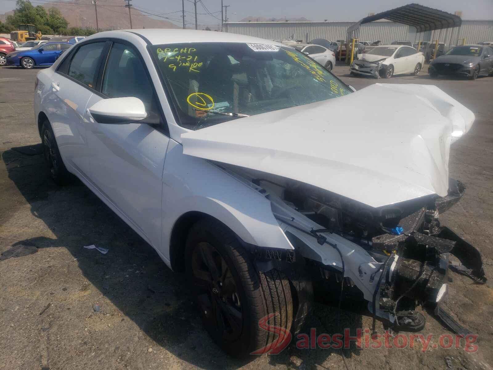 5NPLM4AG7MH041092 2021 HYUNDAI ELANTRA