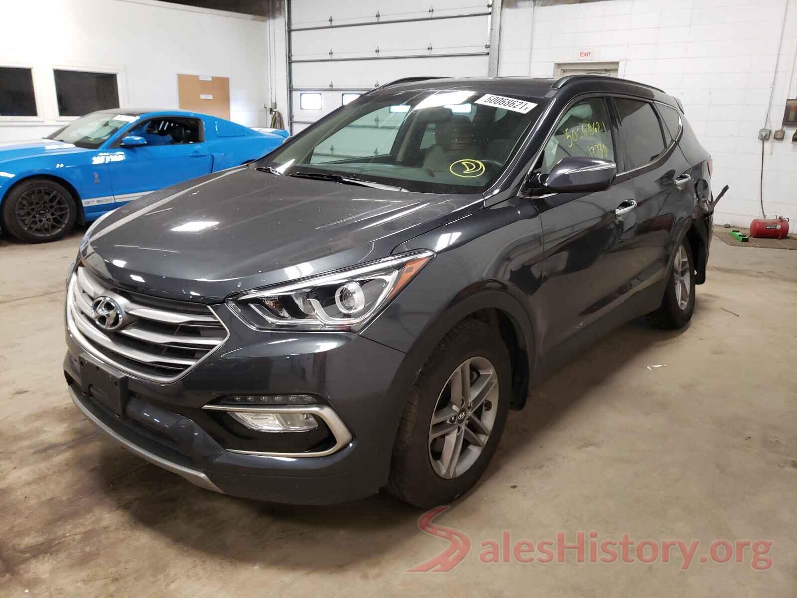 5XYZUDLB1JG503614 2018 HYUNDAI SANTA FE