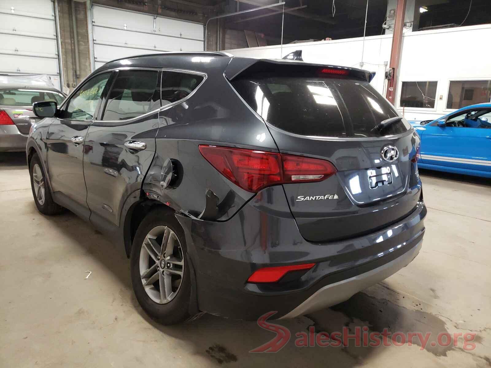 5XYZUDLB1JG503614 2018 HYUNDAI SANTA FE