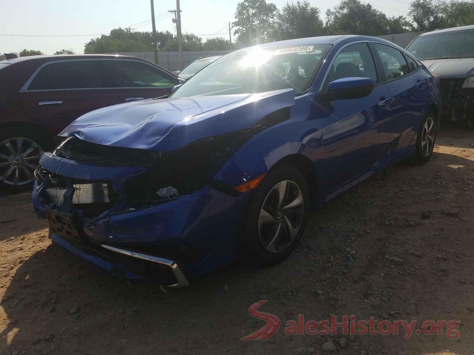 2HGFC2F67KH587676 2019 HONDA CIVIC