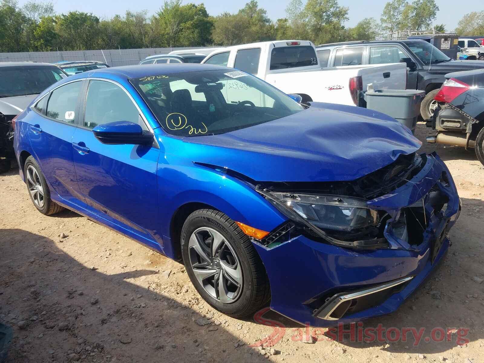 2HGFC2F67KH587676 2019 HONDA CIVIC