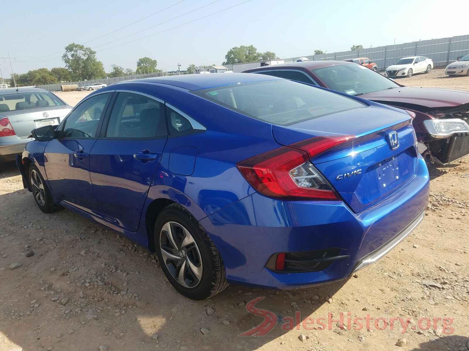 2HGFC2F67KH587676 2019 HONDA CIVIC