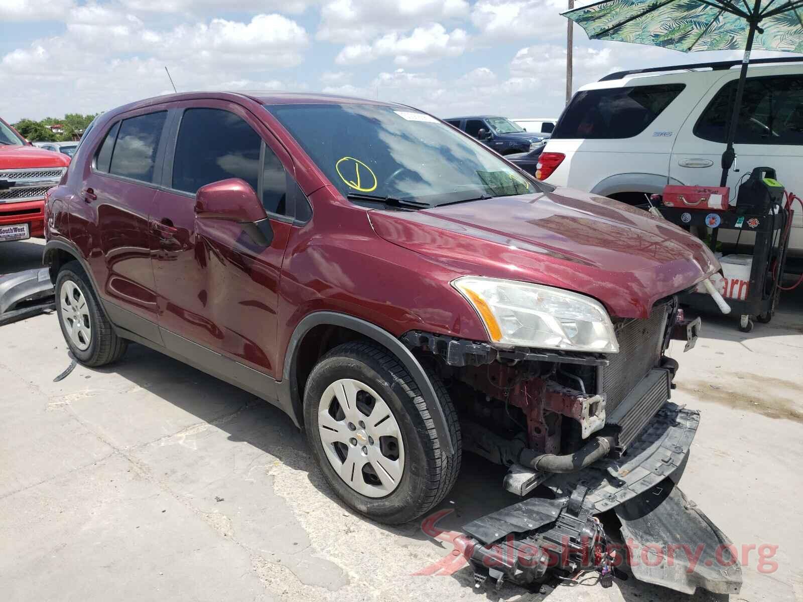 3GNCJKSB7GL237206 2016 CHEVROLET TRAX