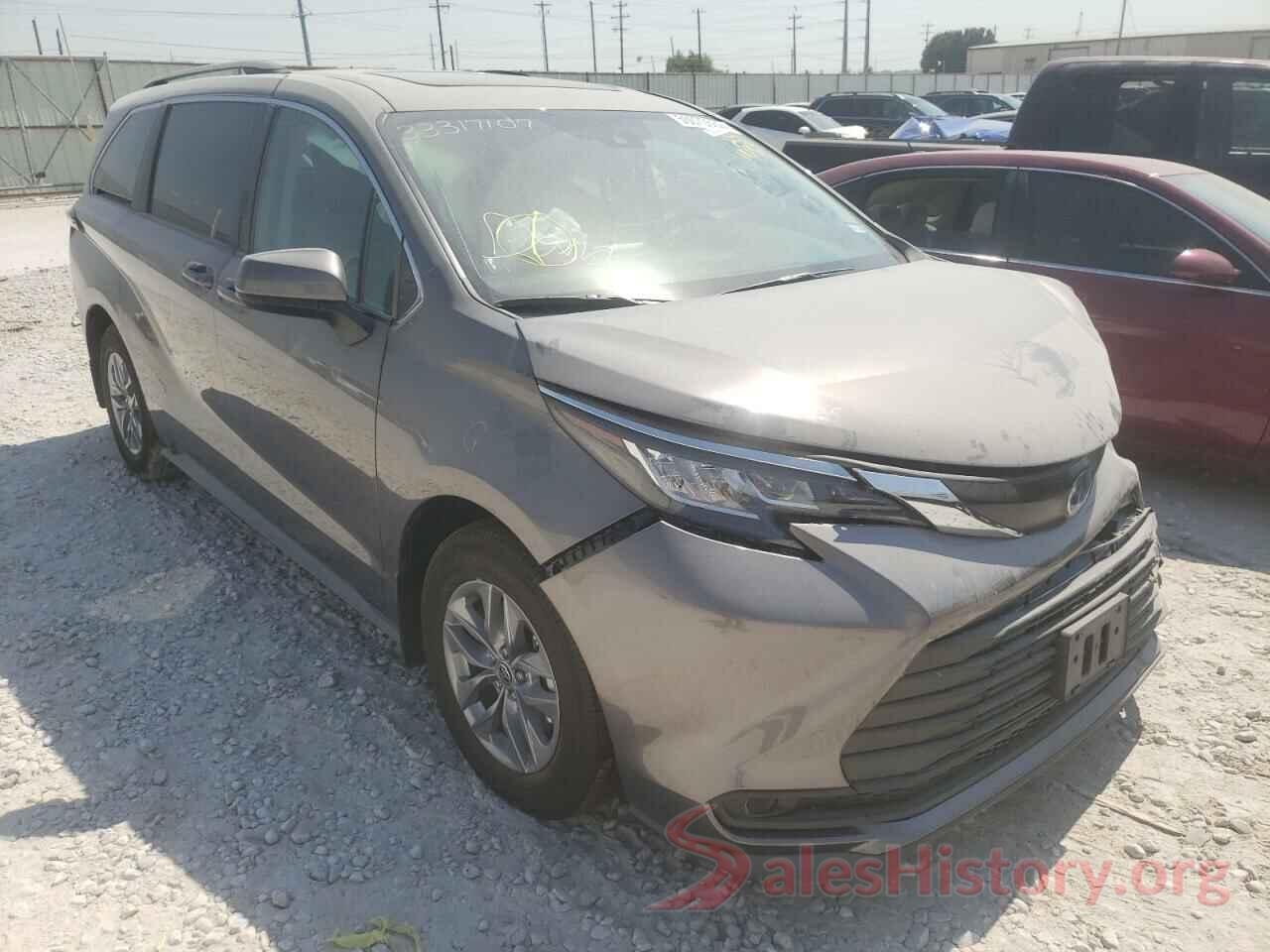 5TDBRKEC2NS110968 2022 TOYOTA SIENNA