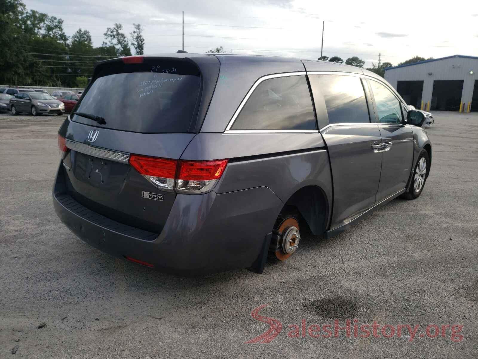 5FNRL5H66GB093011 2016 HONDA ODYSSEY