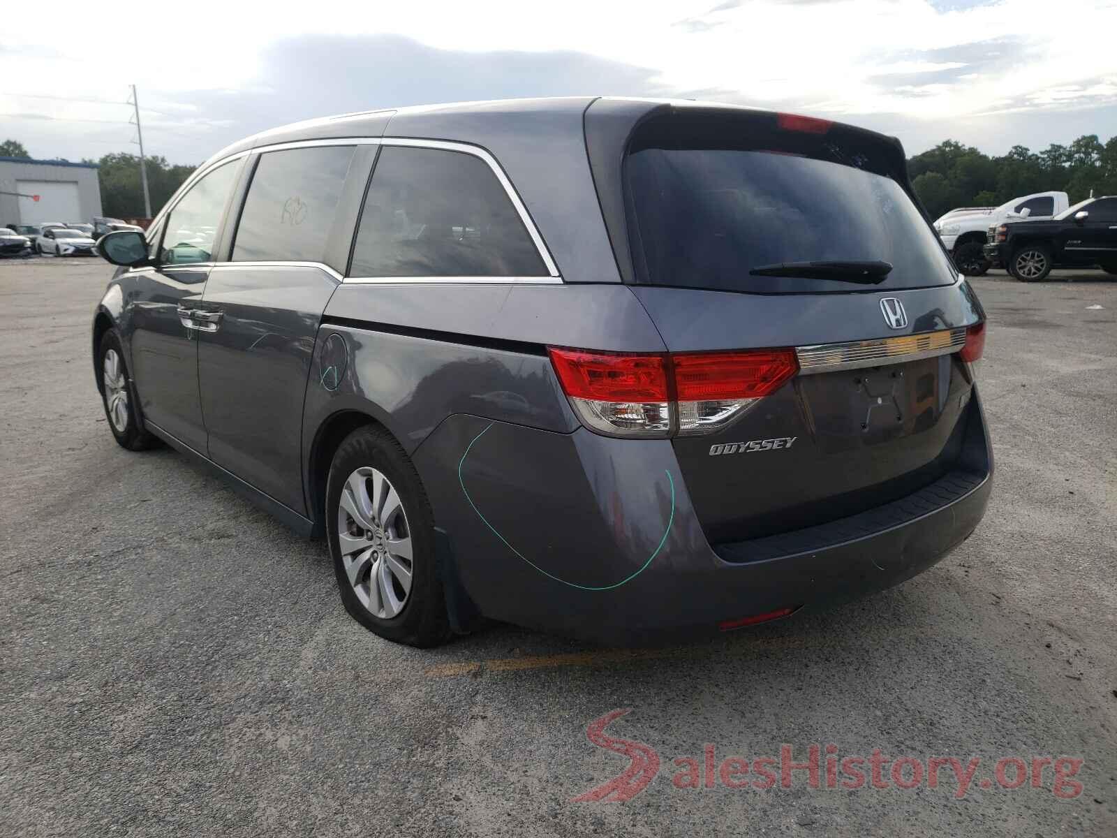 5FNRL5H66GB093011 2016 HONDA ODYSSEY