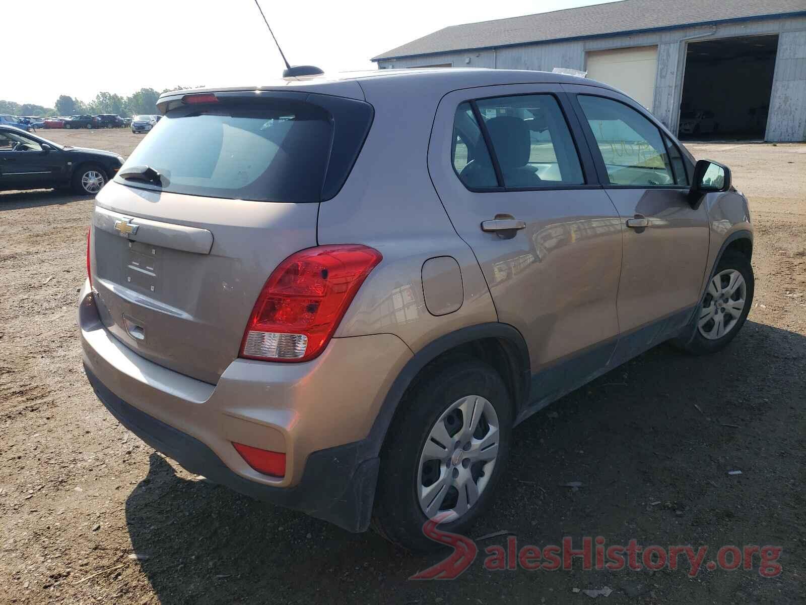 3GNCJKSB7KL135929 2019 CHEVROLET TRAX