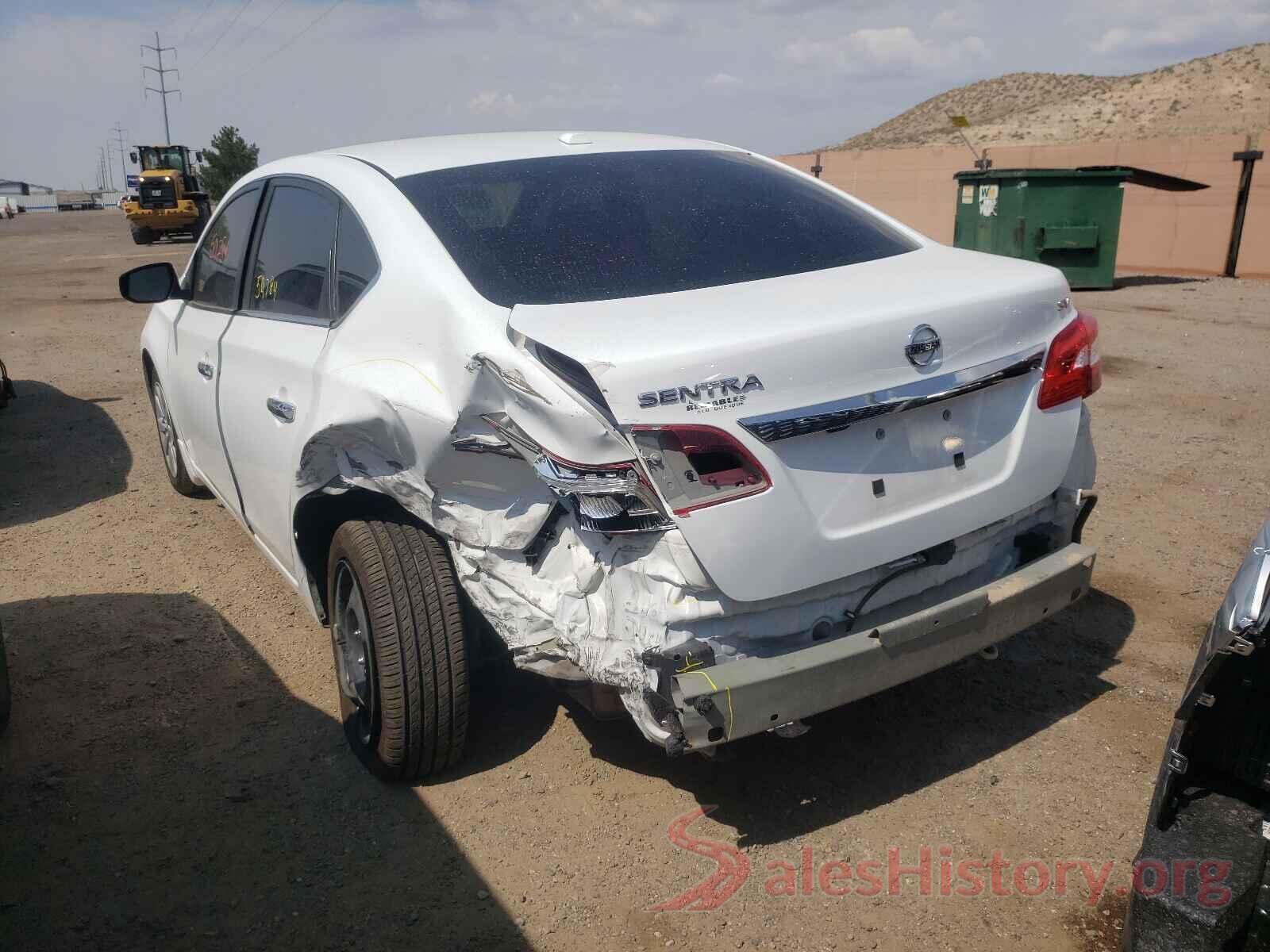 3N1AB7AP0HY410627 2017 NISSAN SENTRA