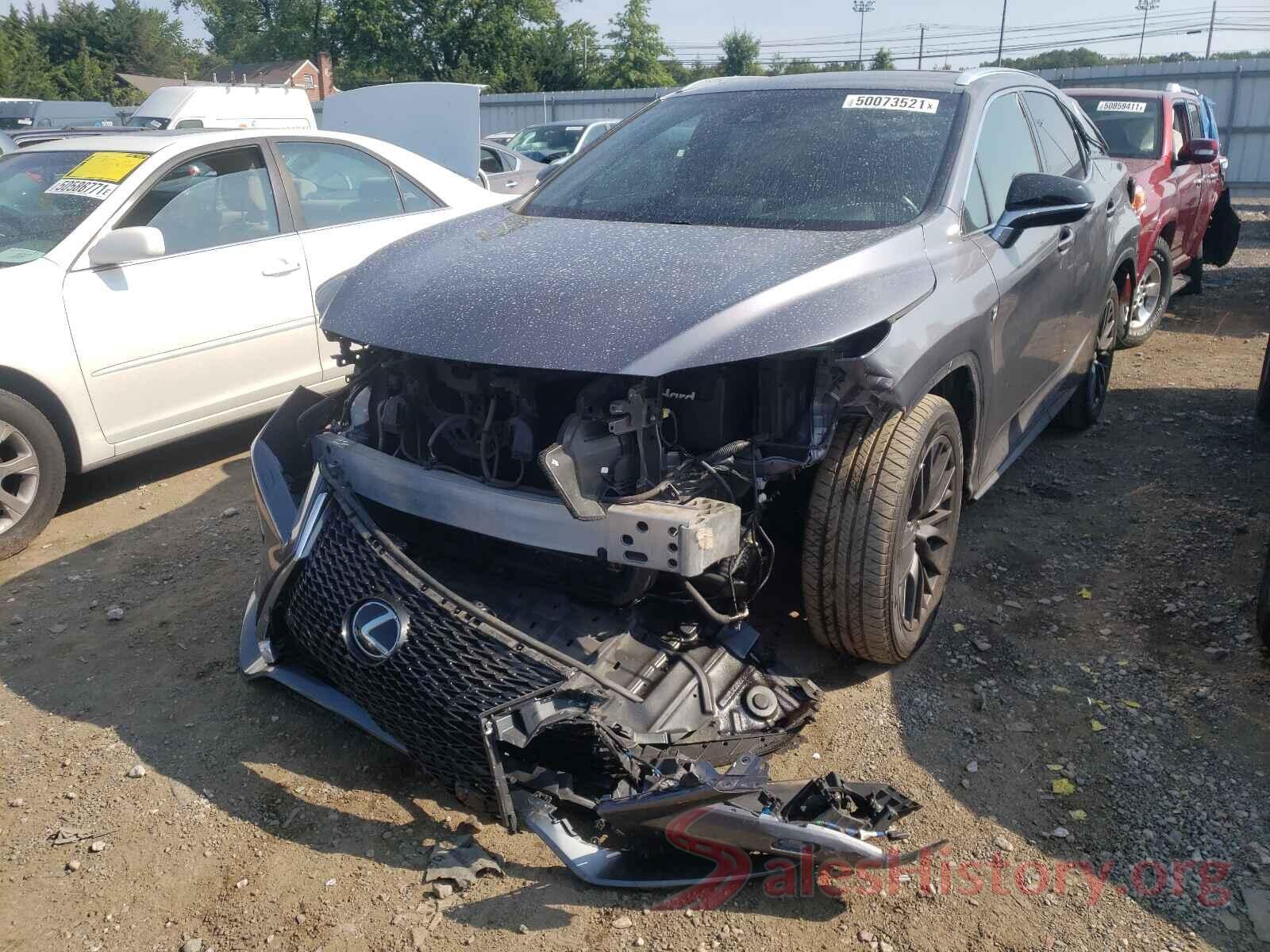 2T2BZMCAXHC077840 2017 LEXUS RX350