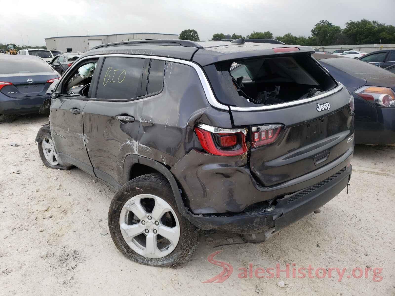 3C4NJCBB9KT726688 2019 JEEP COMPASS