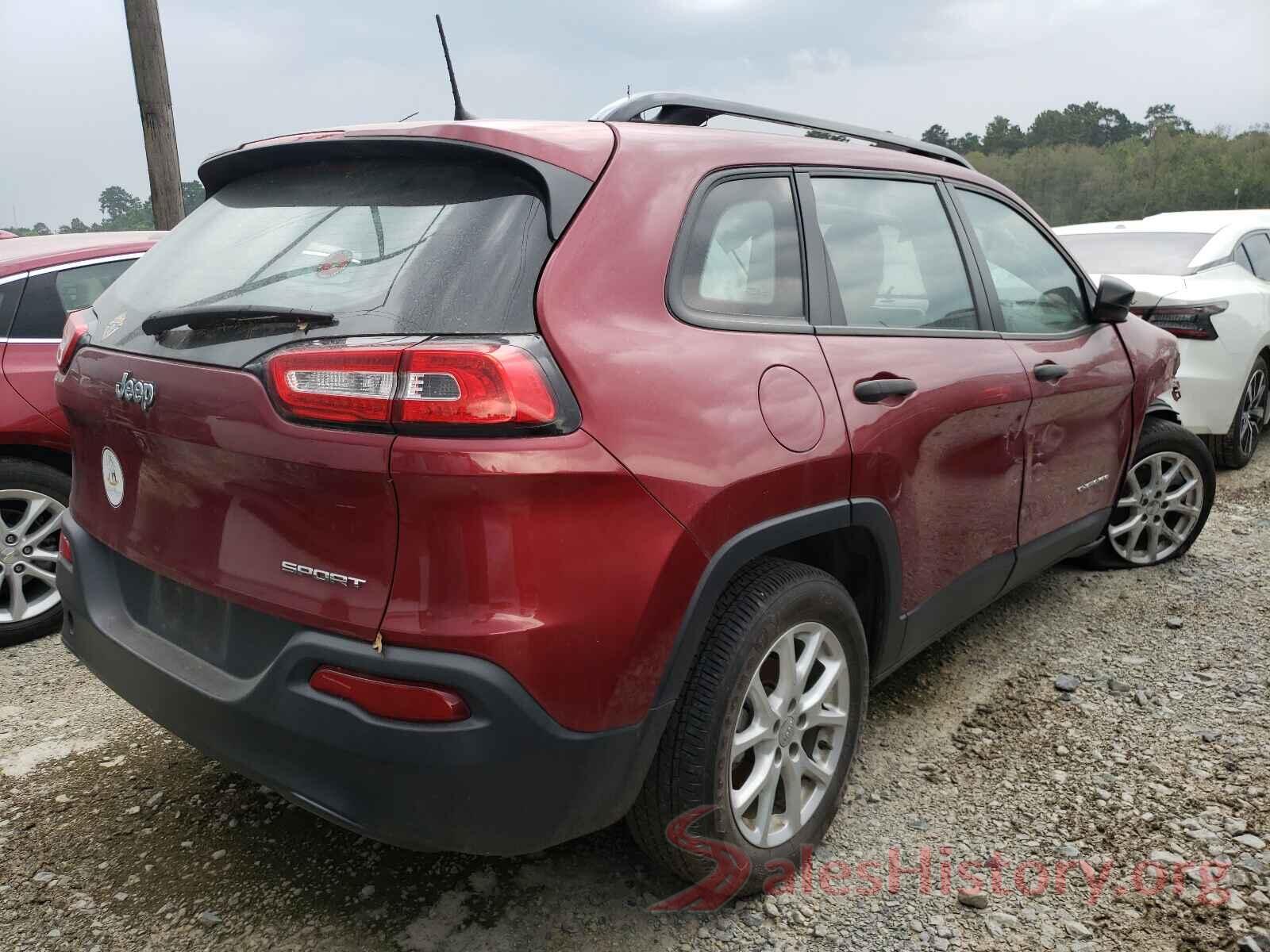 1C4PJLAB4GW136989 2016 JEEP CHEROKEE