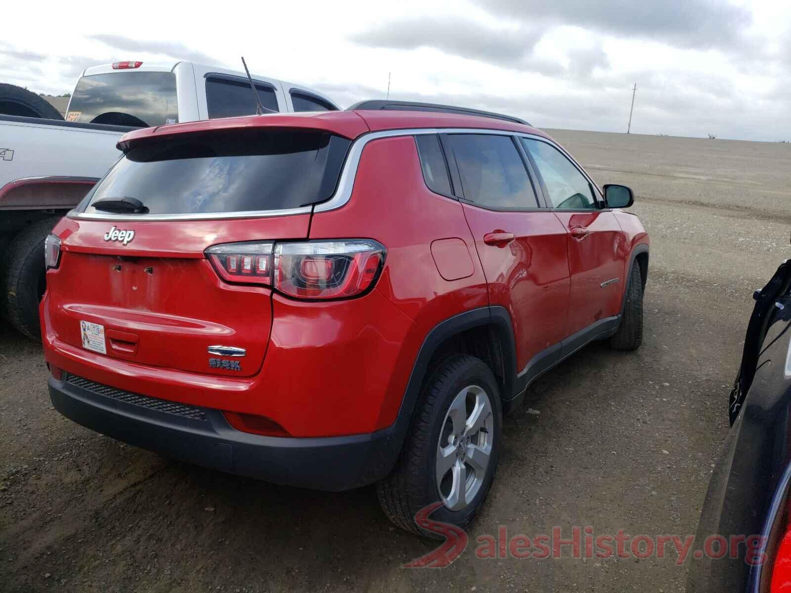 3C4NJCBB0KT652206 2019 JEEP COMPASS