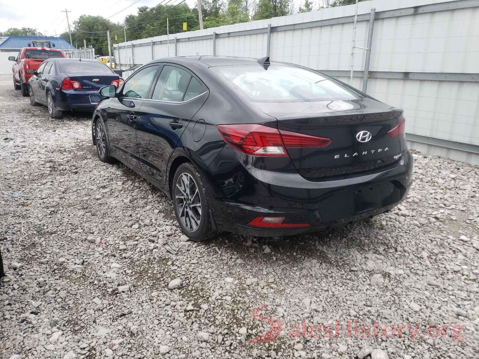 5NPD84LF4LH503278 2020 HYUNDAI ELANTRA