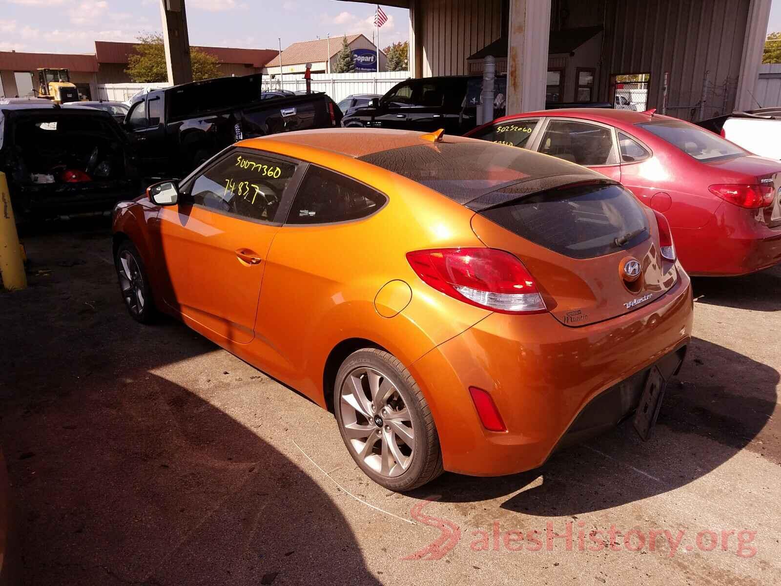 KMHTC6AD3HU306182 2017 HYUNDAI VELOSTER