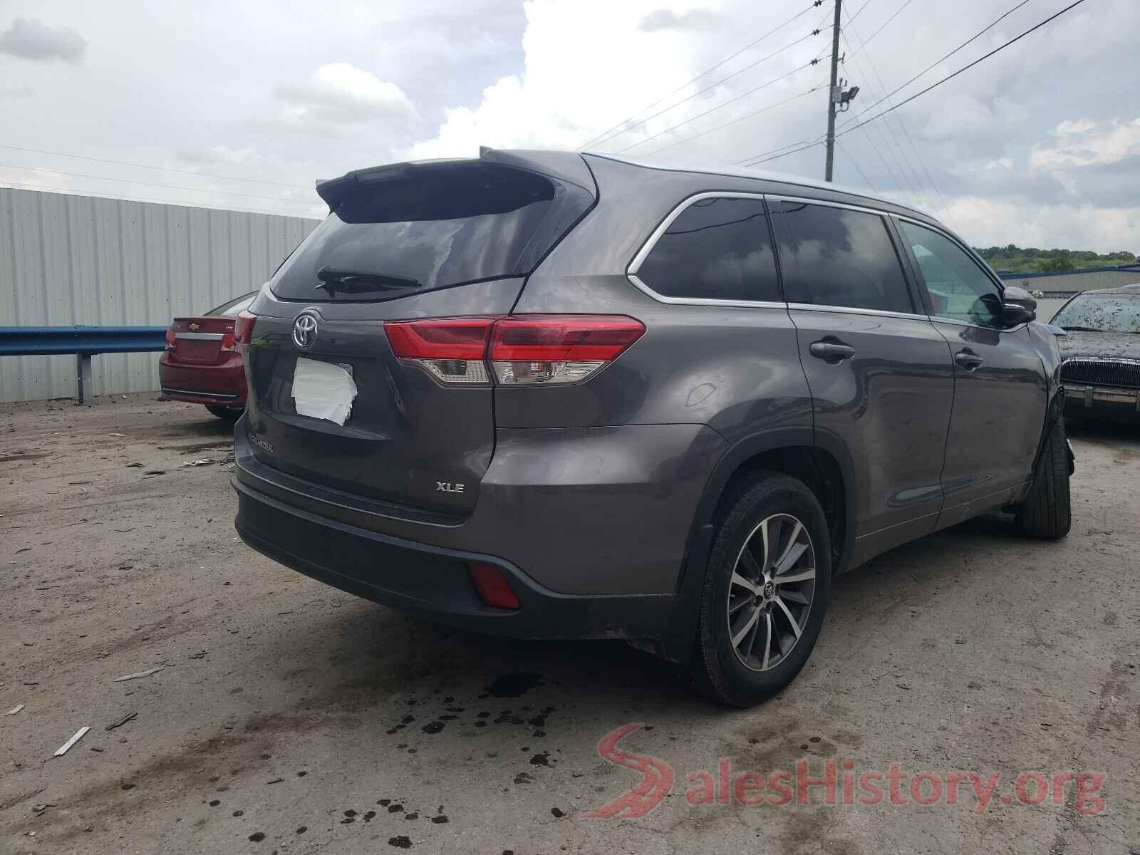 5TDKZRFH3JS279507 2018 TOYOTA HIGHLANDER