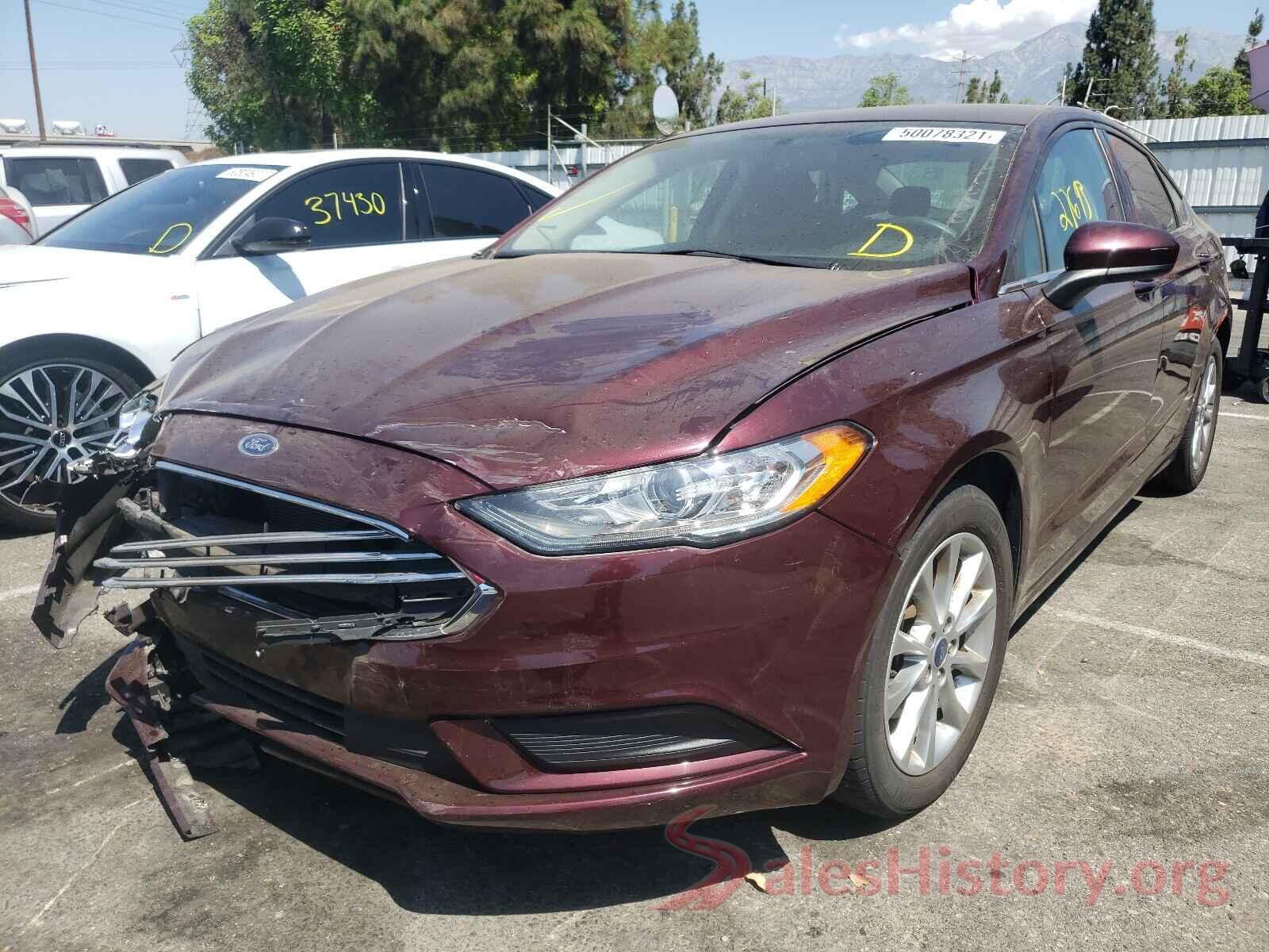 3FA6P0H70HR110457 2017 FORD FUSION