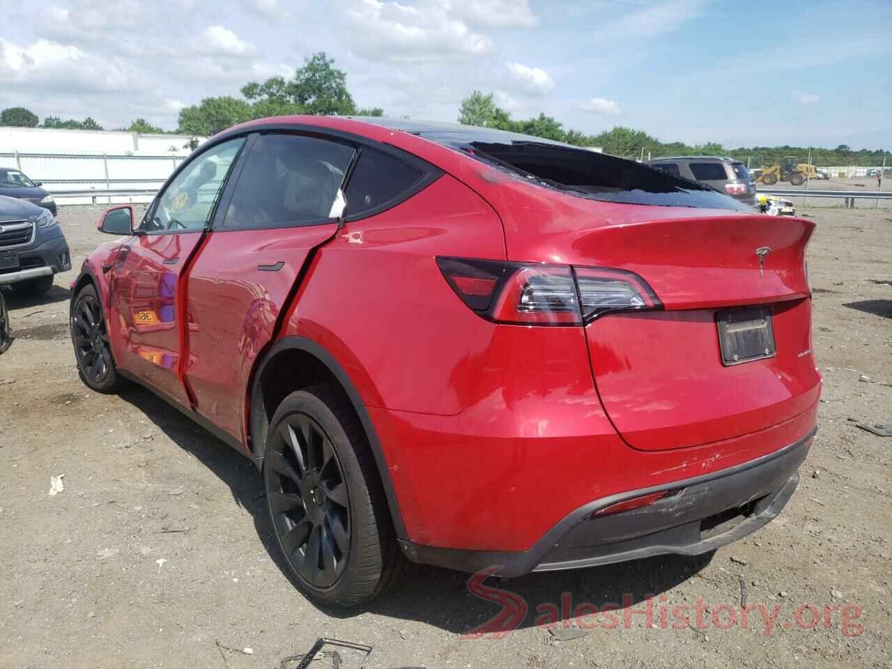 7SAYGDEE5NF341111 2022 TESLA MODEL Y