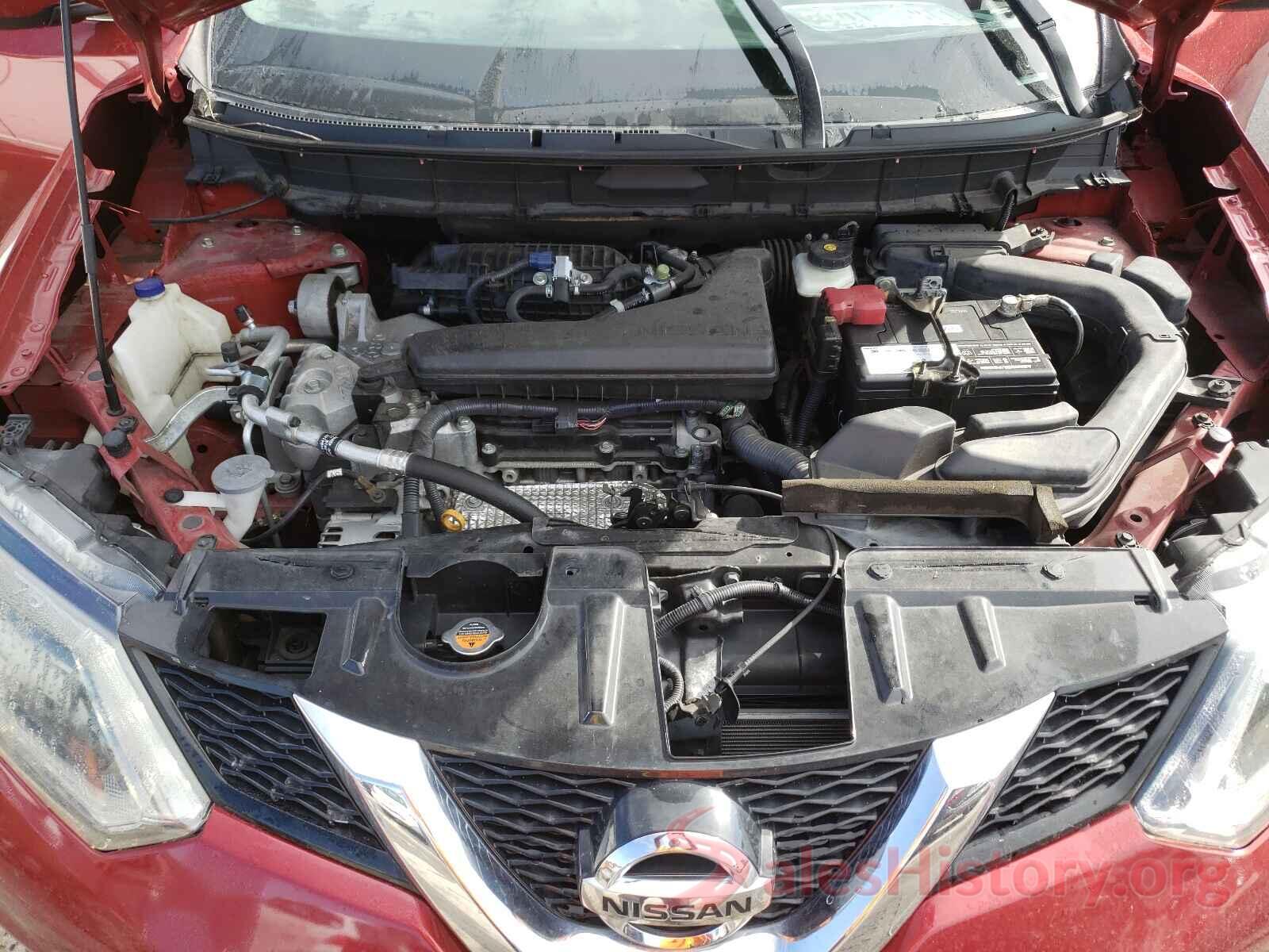 5N1AT2MT8GC920989 2016 NISSAN ROGUE