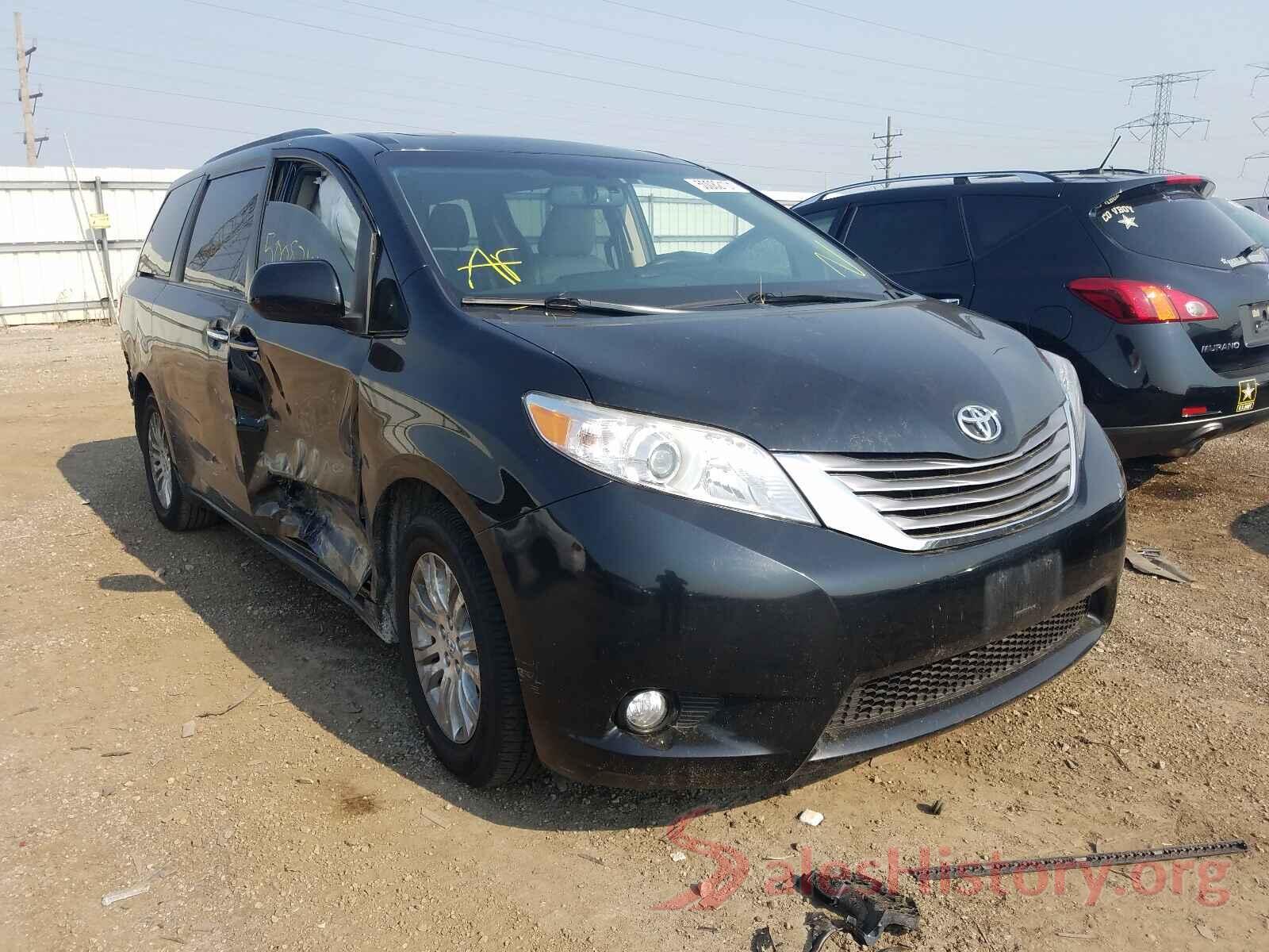 5TDYZ3DC1HS839291 2017 TOYOTA SIENNA