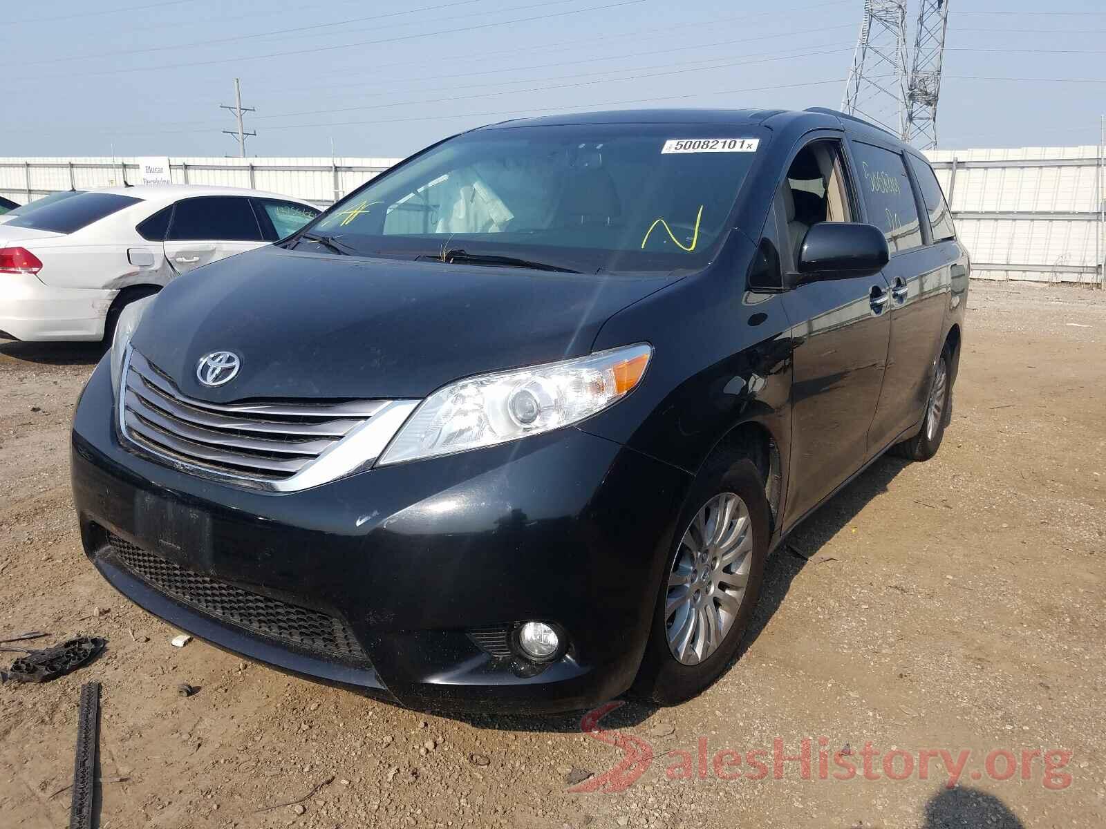 5TDYZ3DC1HS839291 2017 TOYOTA SIENNA