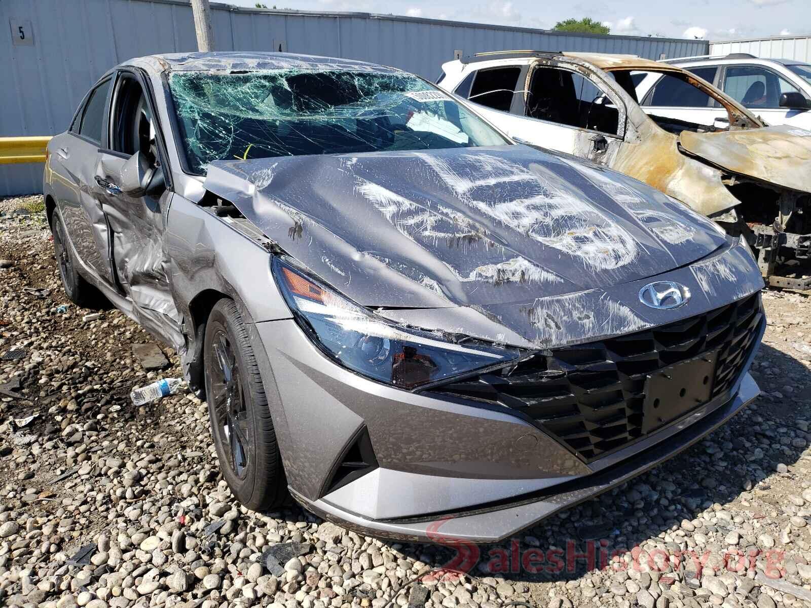 KMHLS4AG6MU187068 2021 HYUNDAI ELANTRA