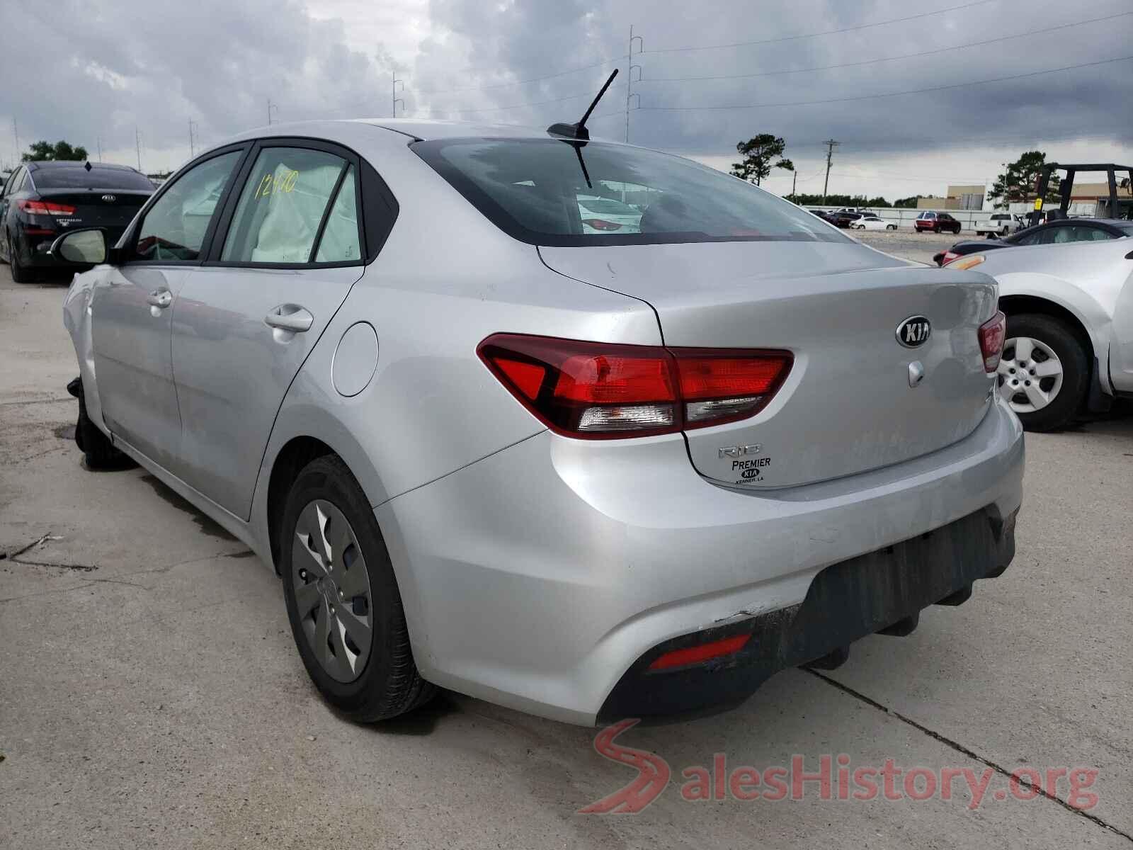 3KPA24AD2LE337305 2020 KIA RIO