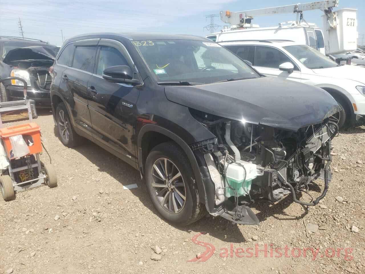 5TDJGRFH0KS052259 2019 TOYOTA HIGHLANDER