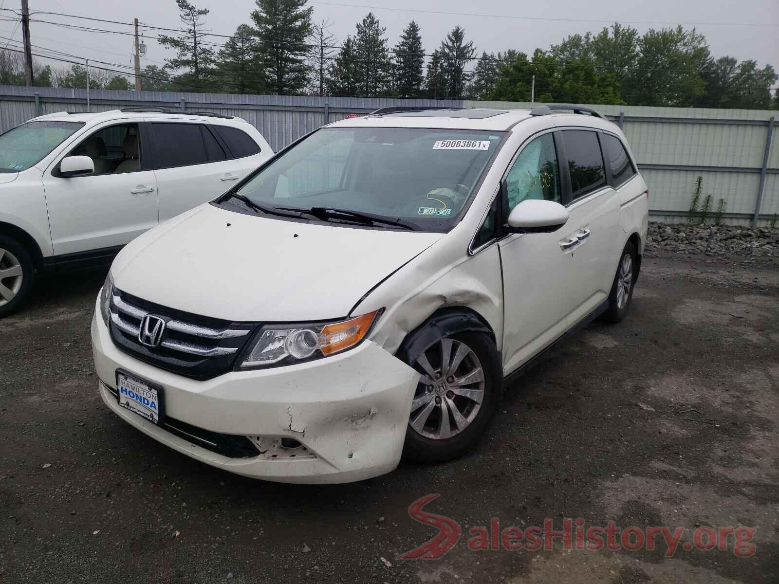 5FNRL5H65GB160066 2016 HONDA ODYSSEY