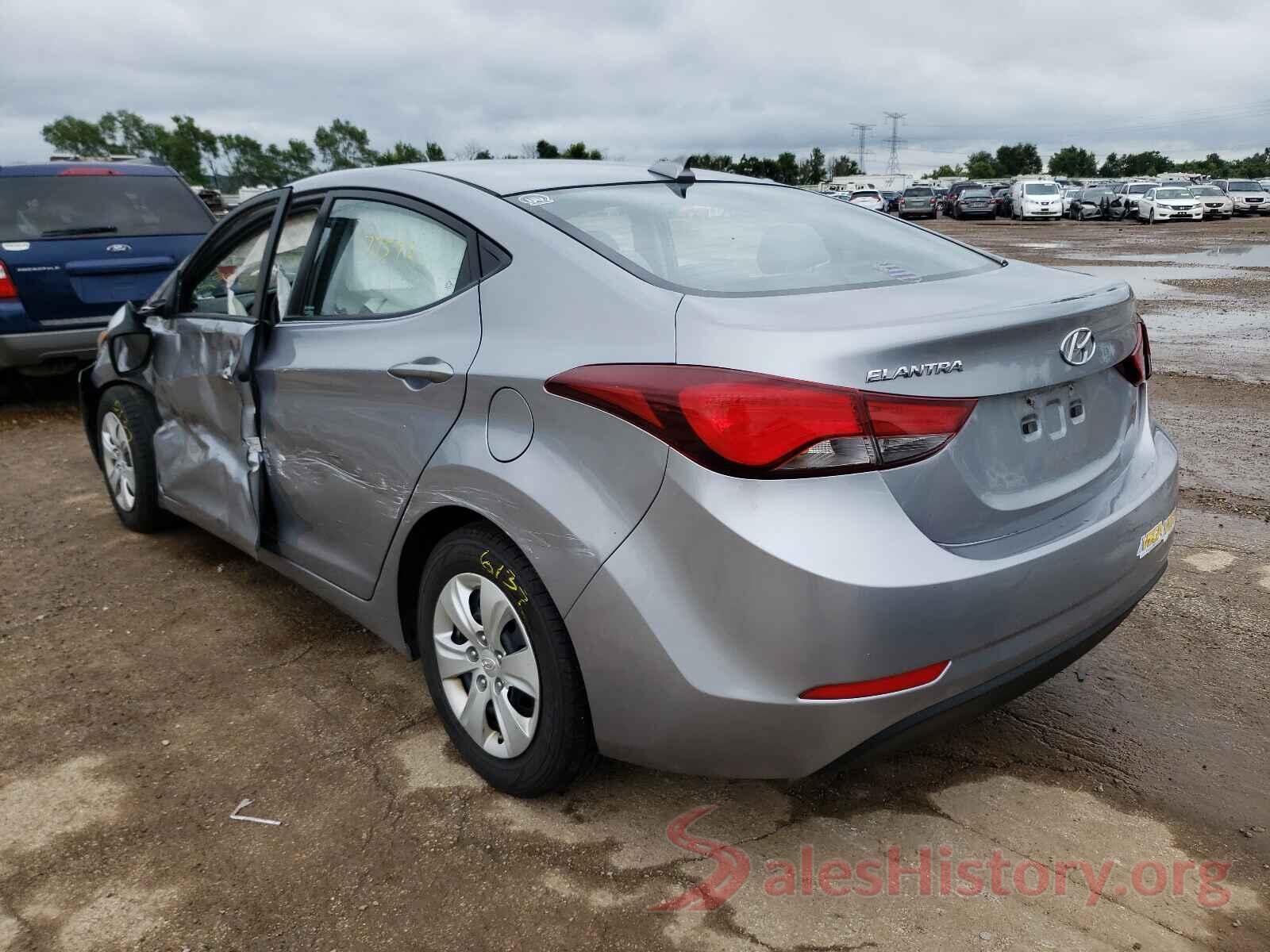 5NPDH4AE5GH703747 2016 HYUNDAI ELANTRA