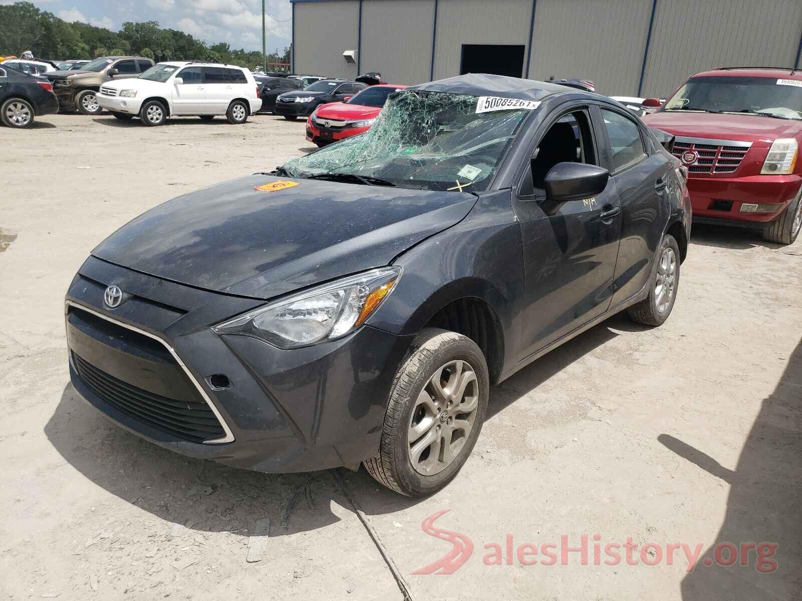 3MYDLBYV3JY317719 2018 TOYOTA YARIS