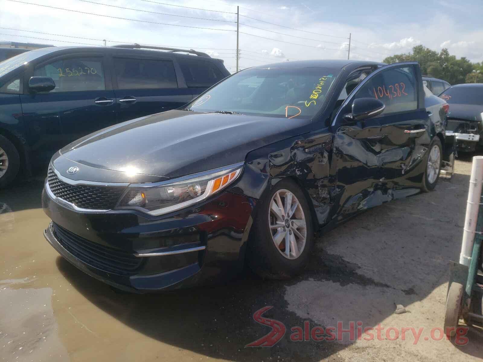 5XXGT4L34GG110366 2016 KIA OPTIMA