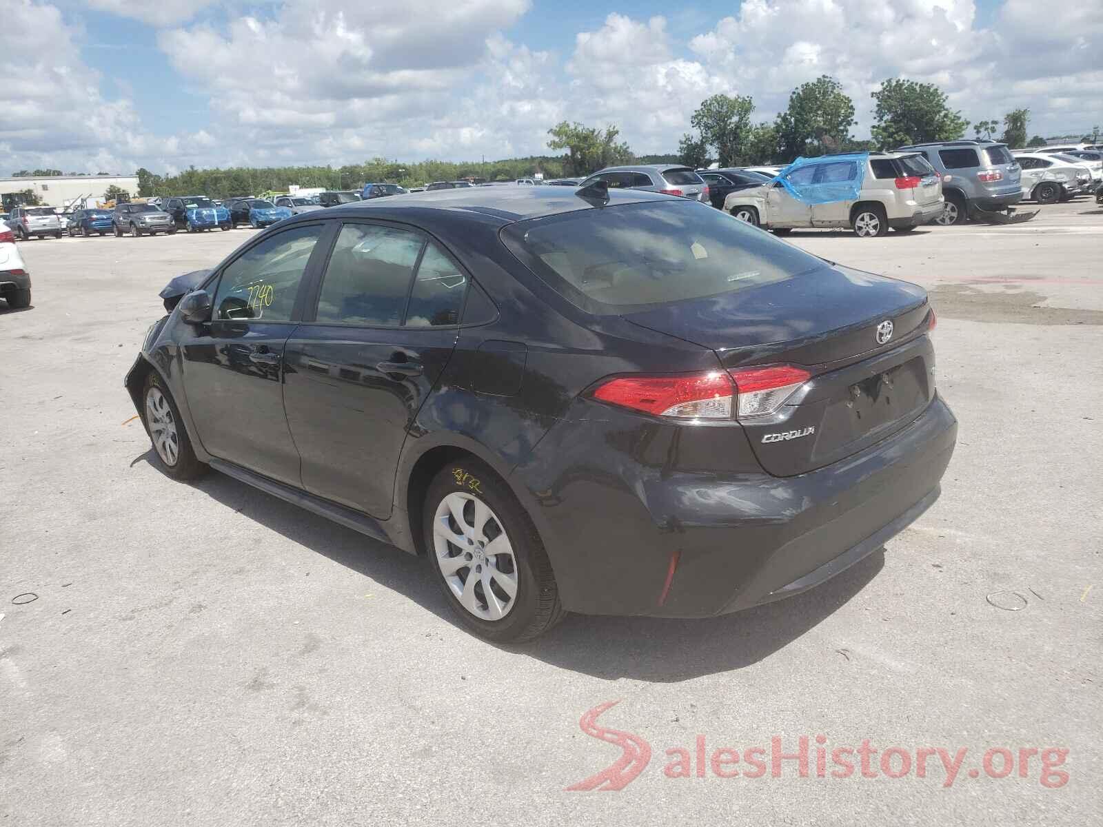 JTDEPMAE6MJ149449 2021 TOYOTA COROLLA