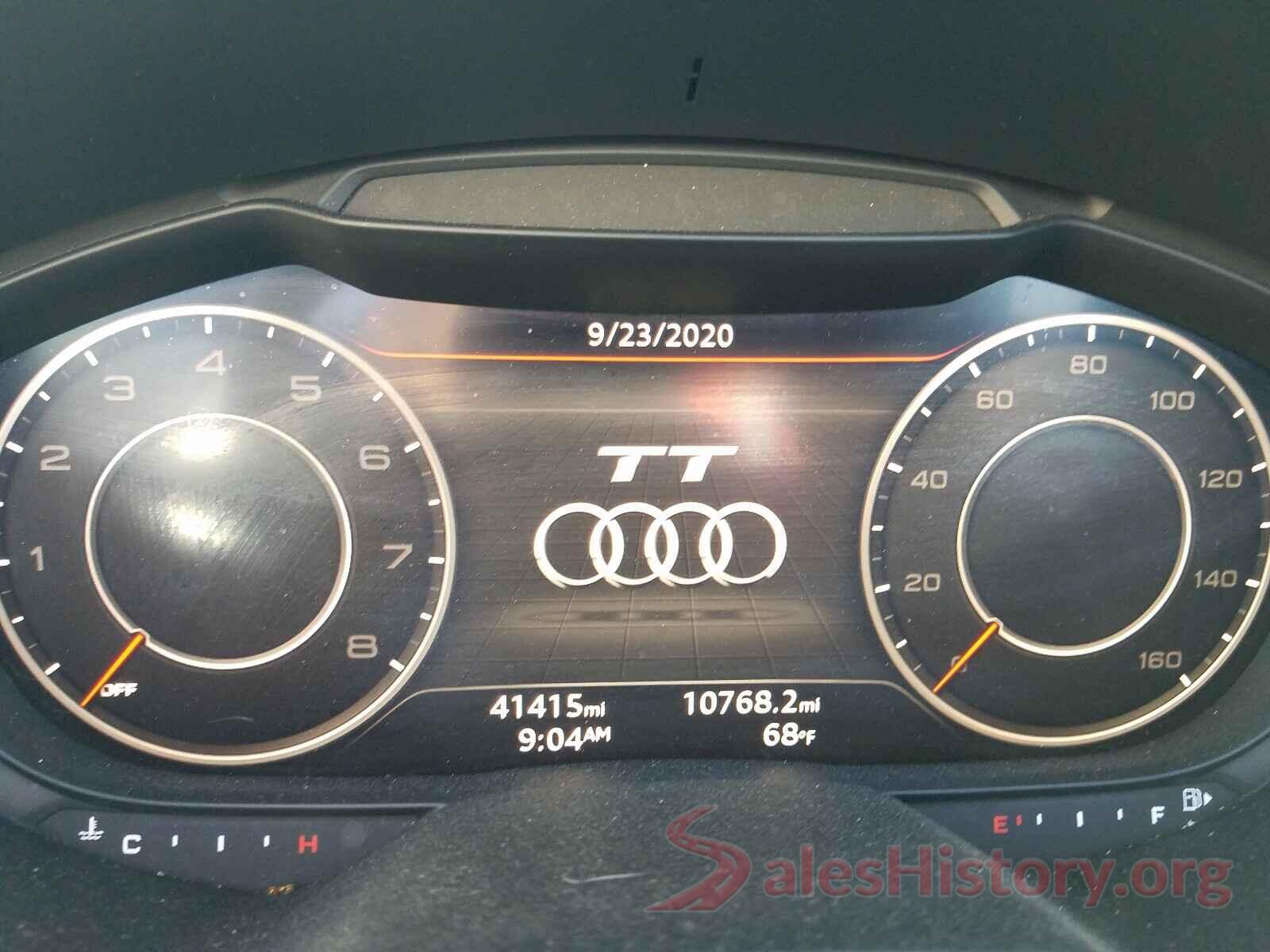 TRUT5CFV2H1011239 2017 AUDI TT