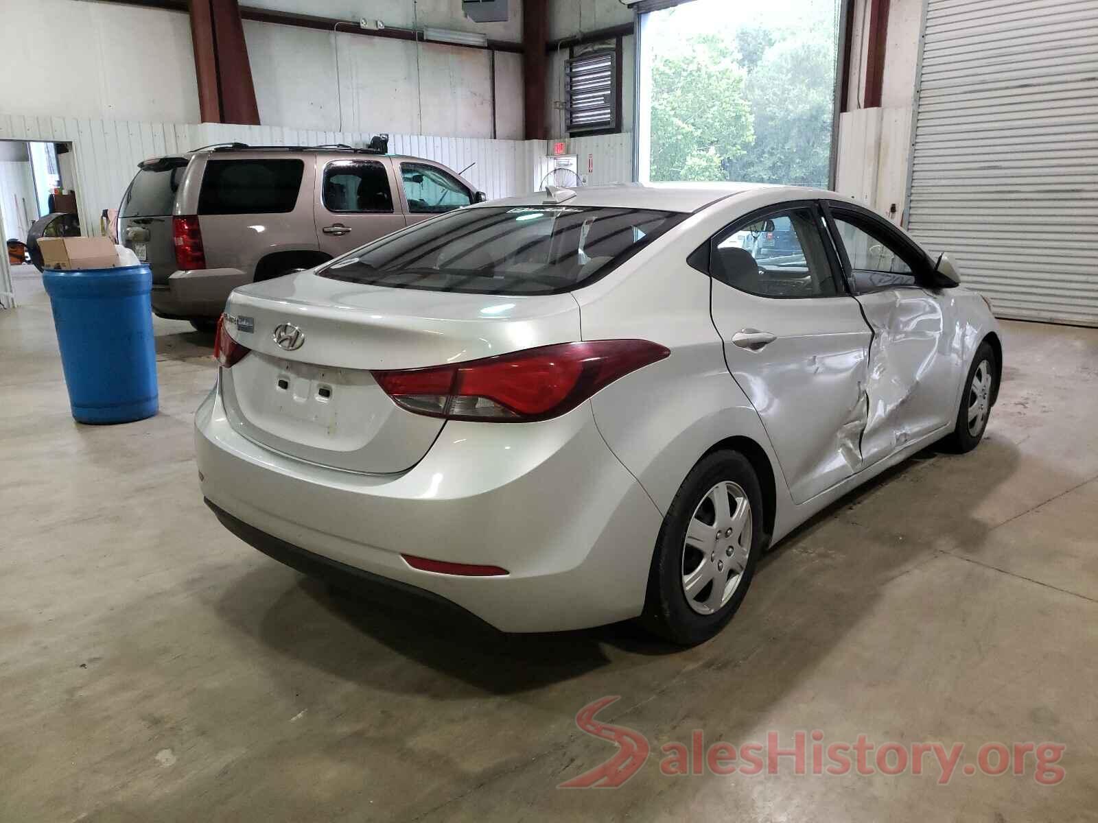 5NPDH4AEXGH696956 2016 HYUNDAI ELANTRA