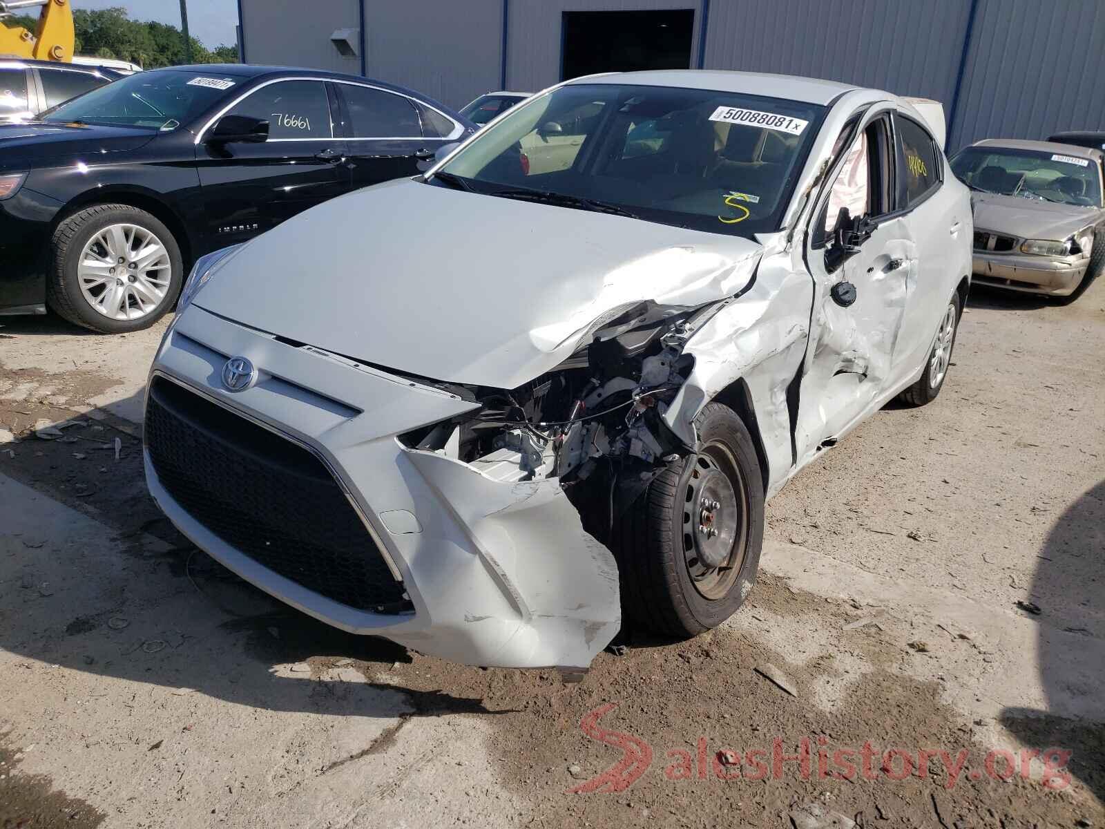 3MYDLBYV0KY528426 2019 TOYOTA YARIS