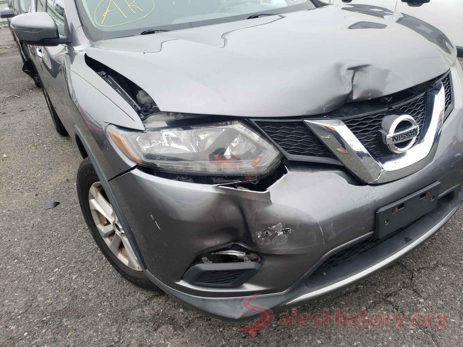 KNMAT2MV7GP731362 2016 NISSAN ROGUE