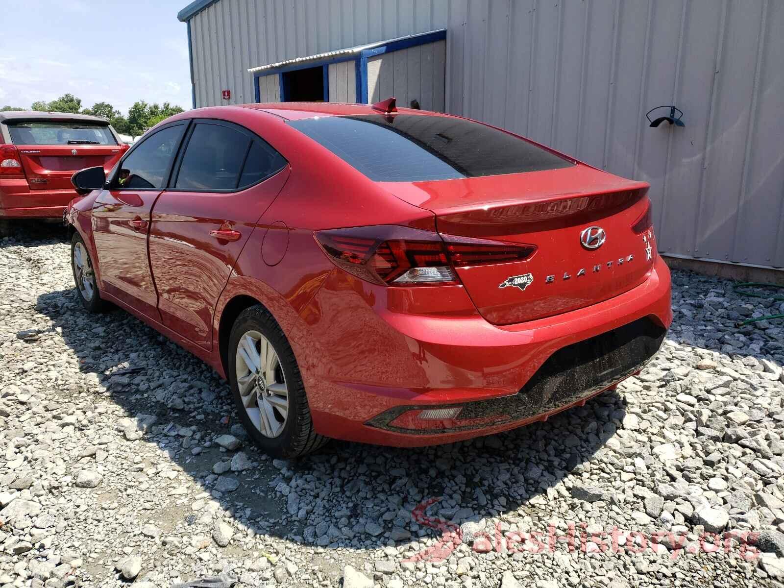 5NPD84LF0LH512009 2020 HYUNDAI ELANTRA