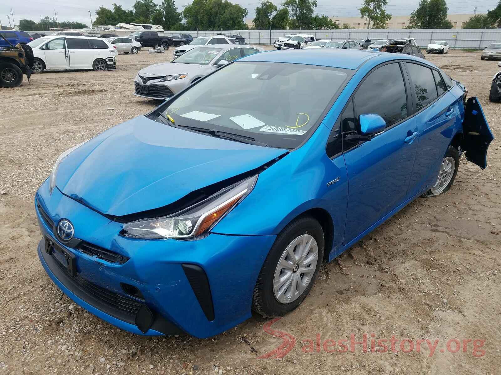 JTDKARFU1L3115942 2020 TOYOTA PRIUS