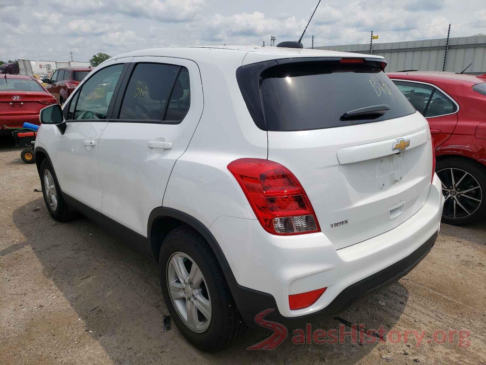 KL7CJKSB4LB315720 2020 CHEVROLET TRAX