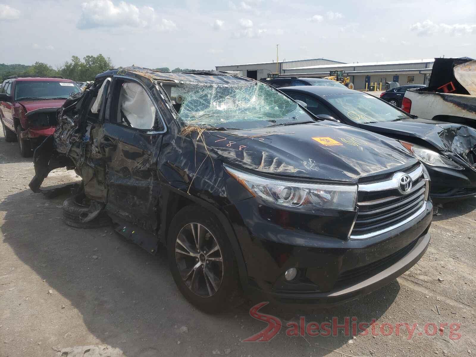 5TDKKRFH3GS132097 2016 TOYOTA HIGHLANDER