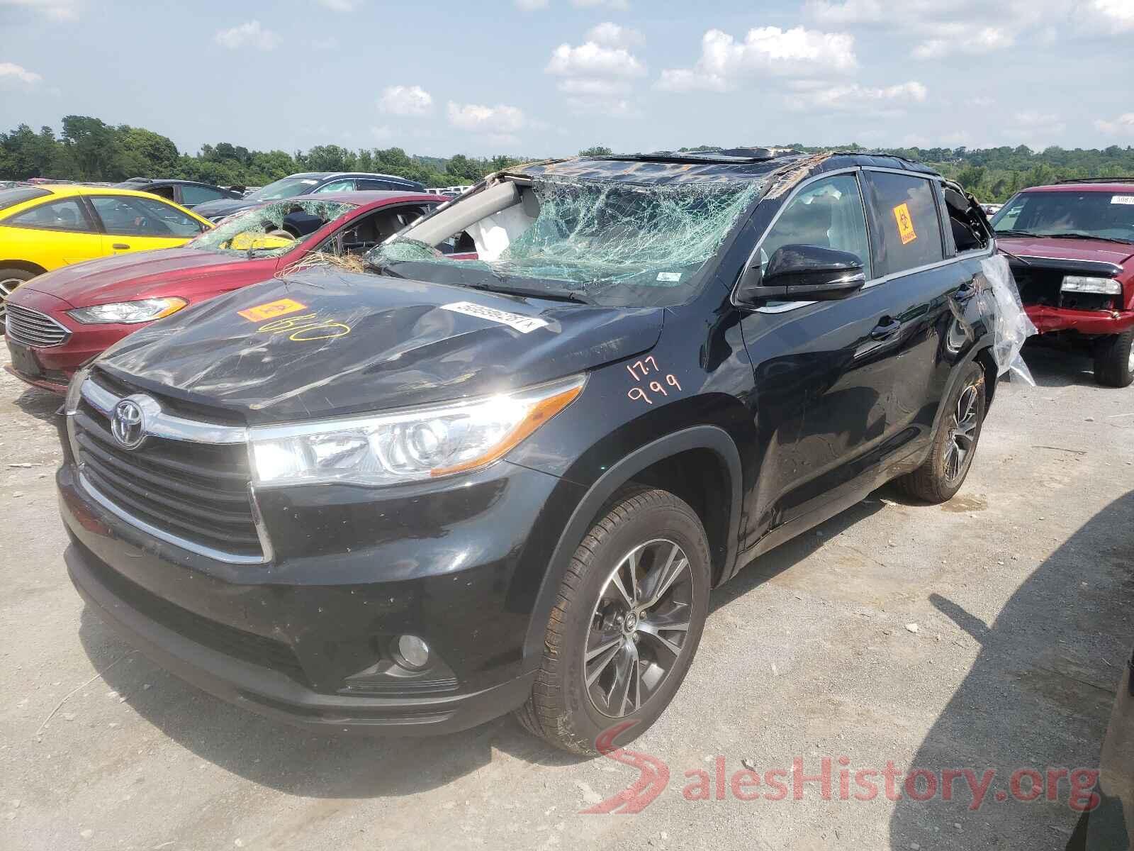 5TDKKRFH3GS132097 2016 TOYOTA HIGHLANDER