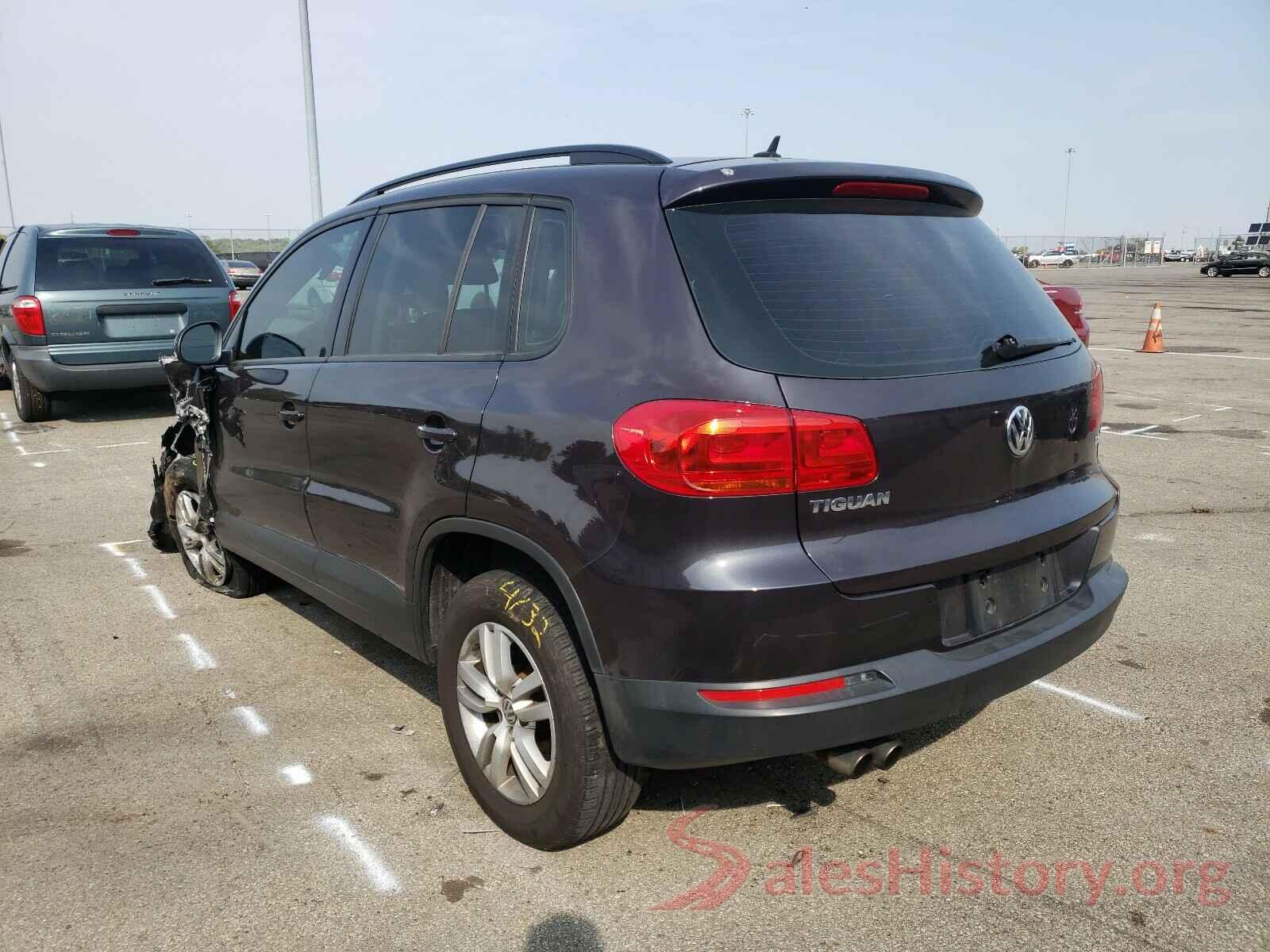 WVGAV7AXXGW601378 2016 VOLKSWAGEN TIGUAN