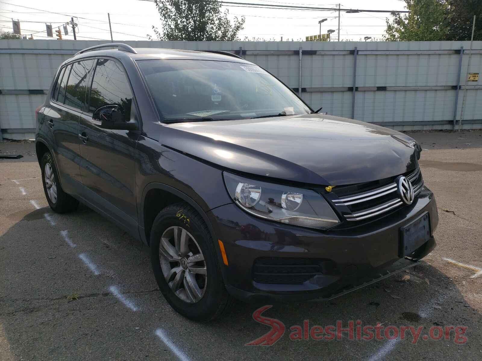 WVGAV7AXXGW601378 2016 VOLKSWAGEN TIGUAN