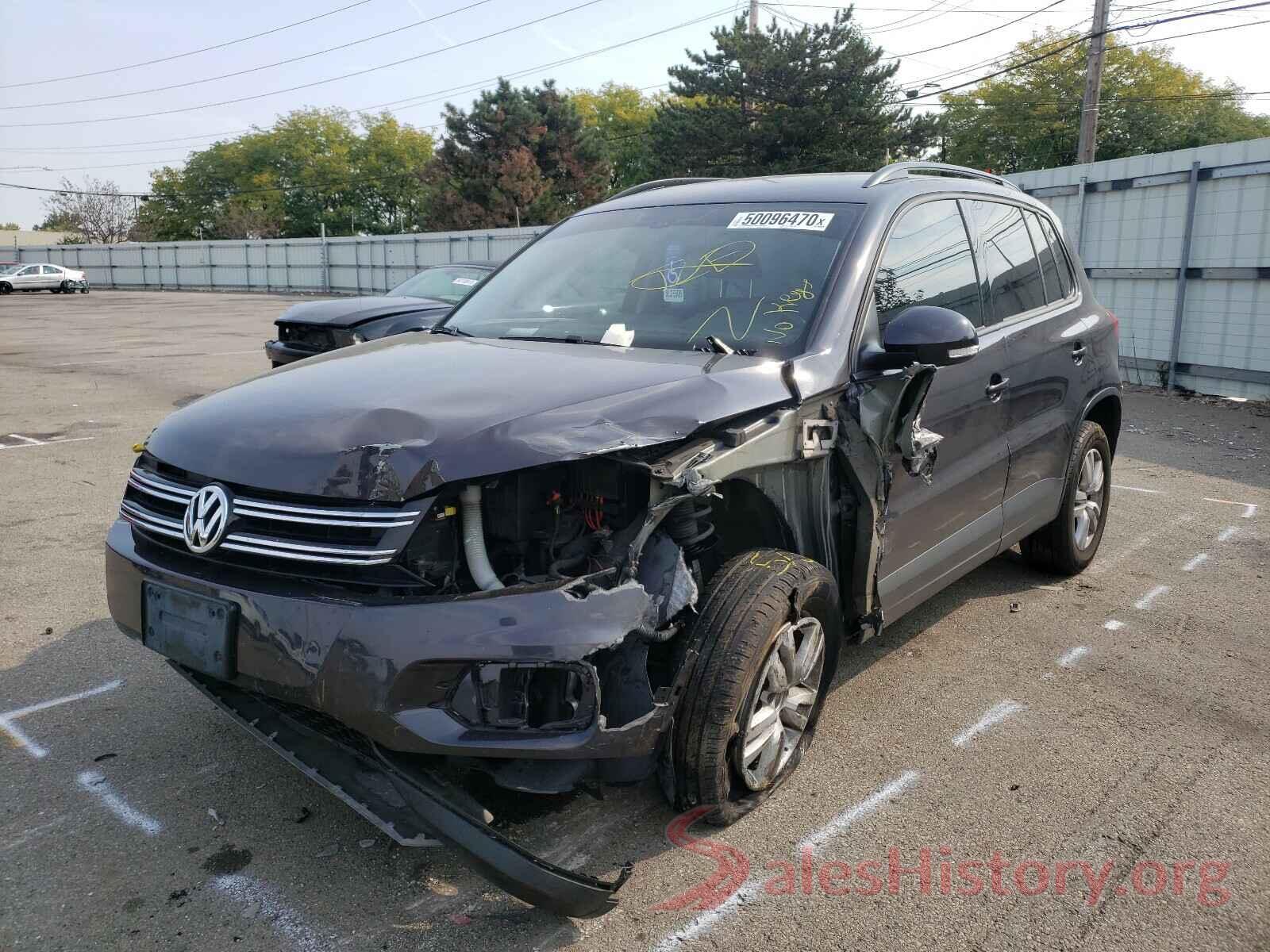 WVGAV7AXXGW601378 2016 VOLKSWAGEN TIGUAN