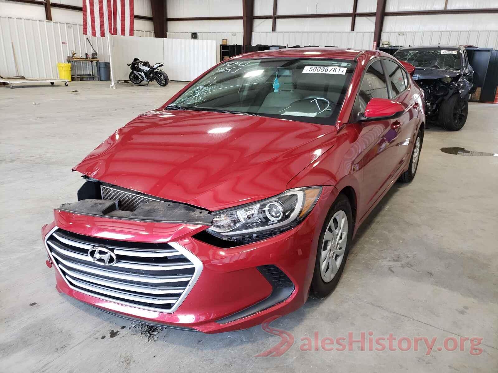 KMHD74LF5HU421779 2017 HYUNDAI ELANTRA