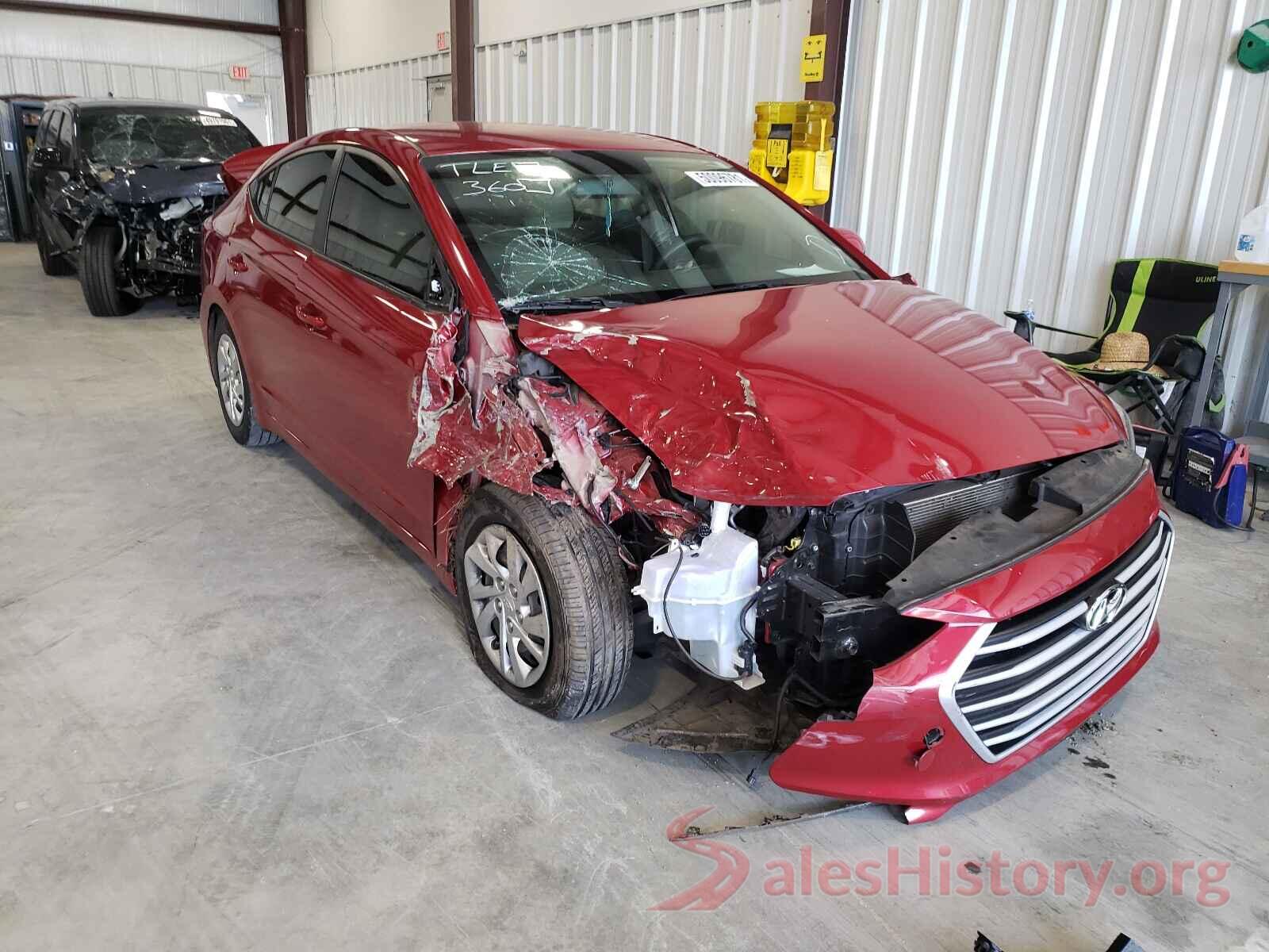 KMHD74LF5HU421779 2017 HYUNDAI ELANTRA