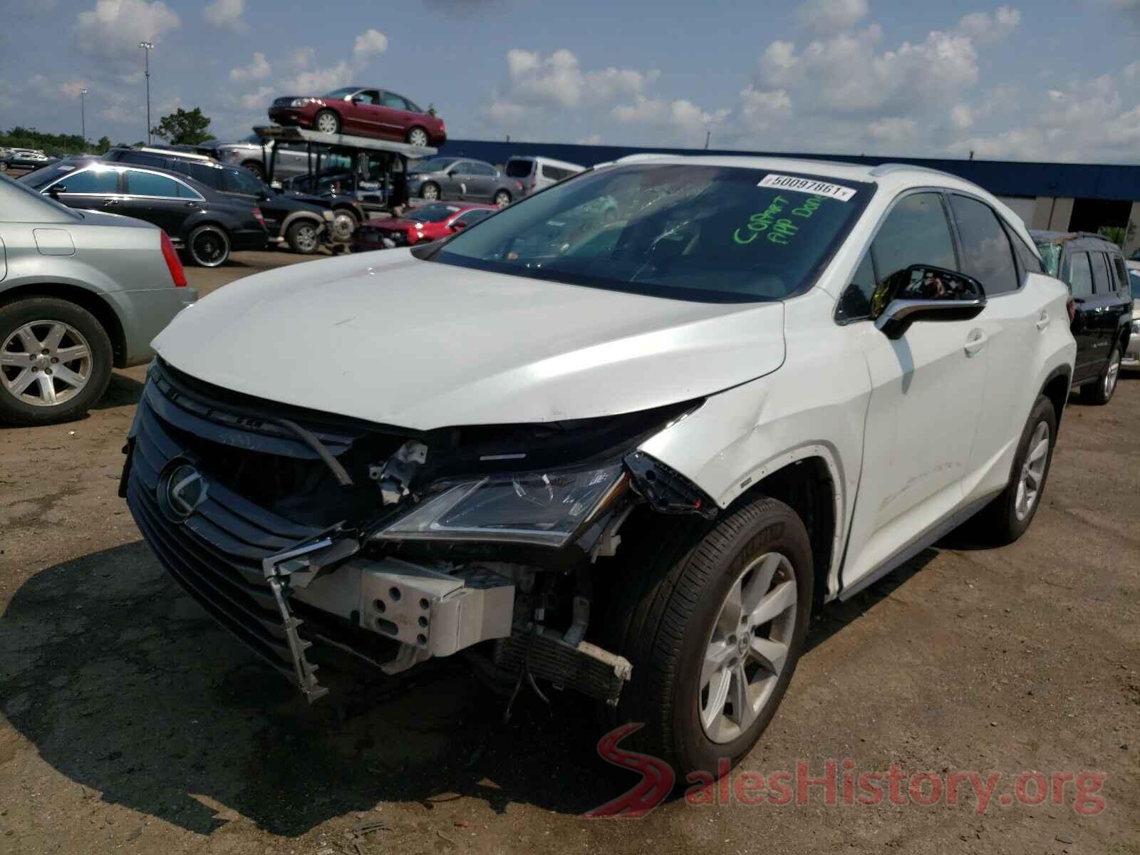 2T2BZMCA2GC049335 2016 LEXUS RX350