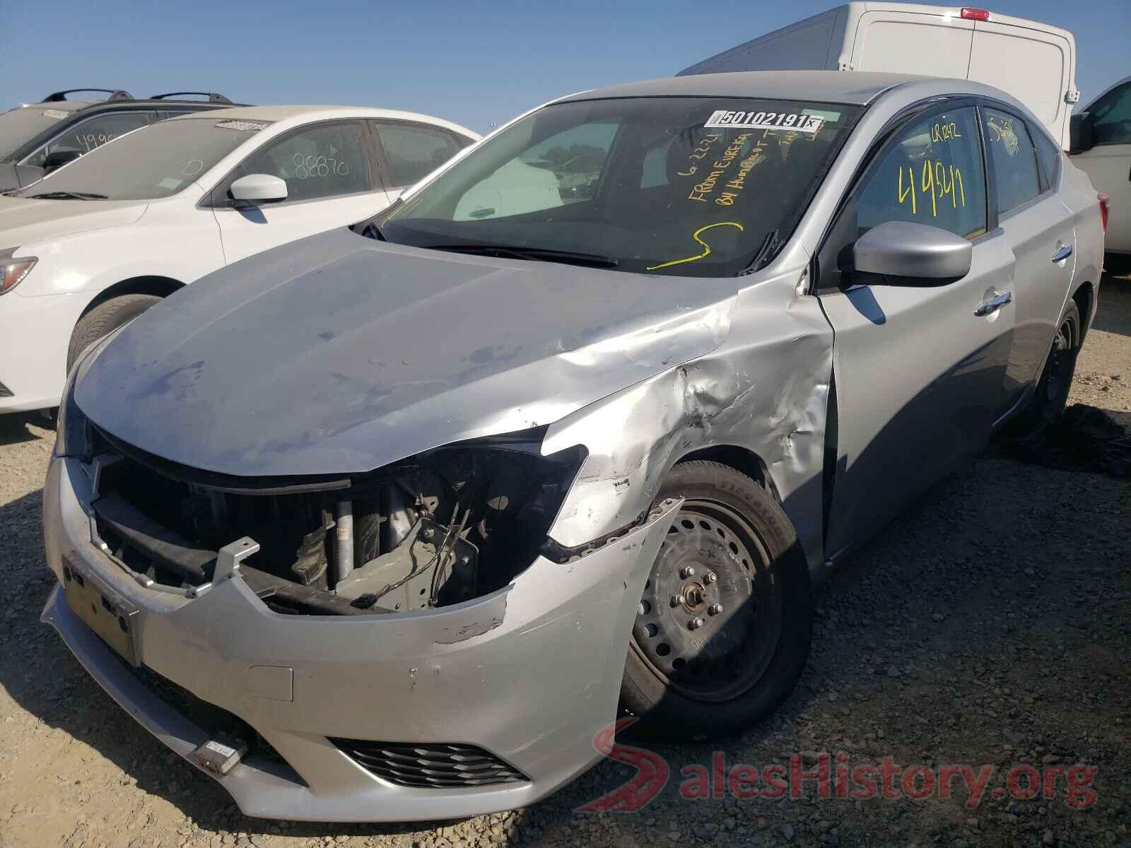 3N1AB7AP6KY343717 2019 NISSAN SENTRA