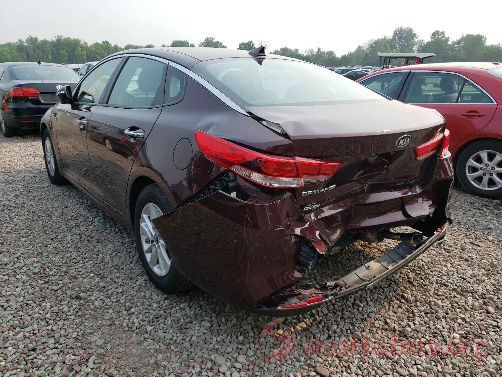 5XXGT4L34GG089499 2016 KIA OPTIMA